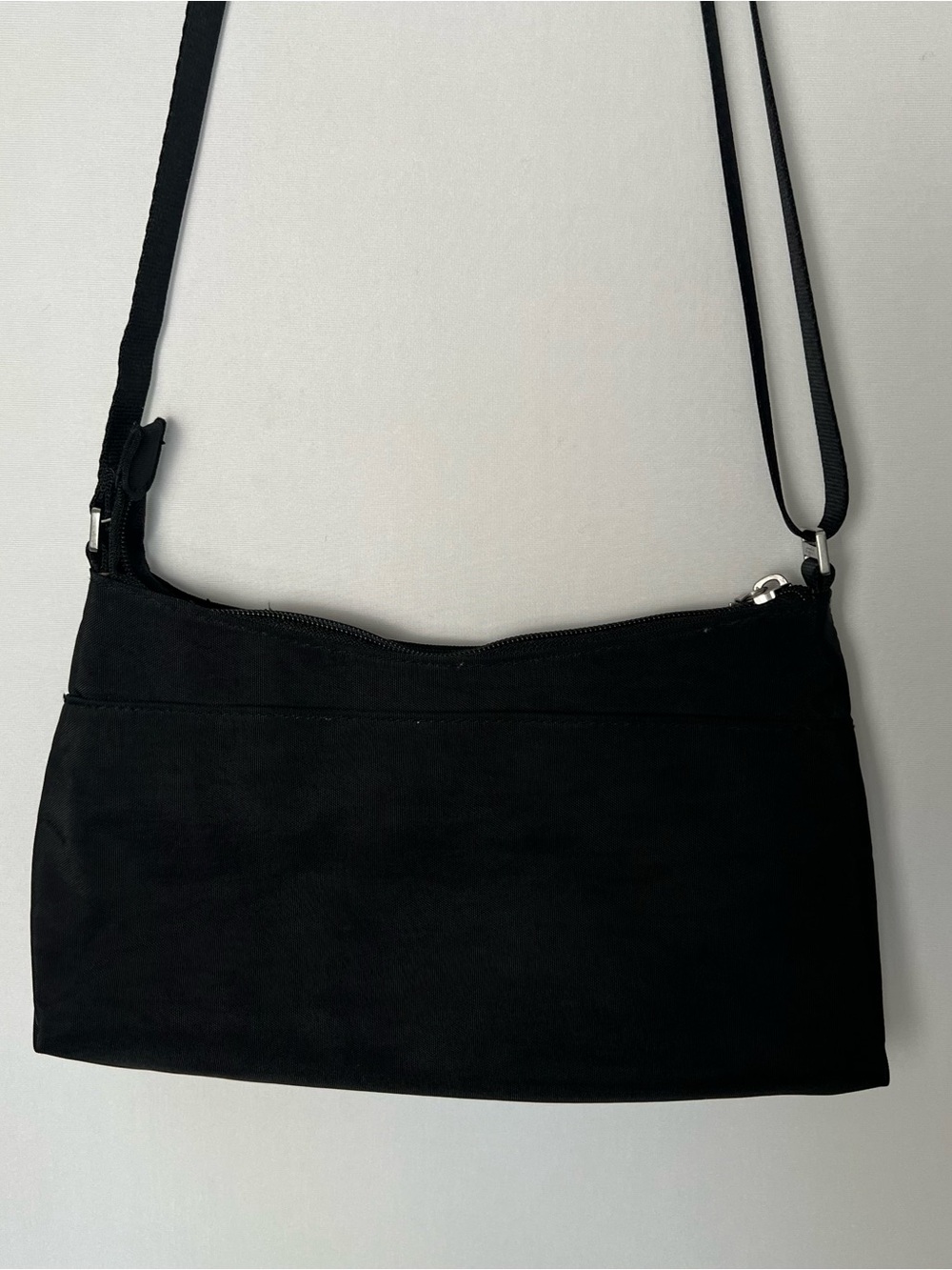 Baggallini Original Everyday Bag Black Nylon Crossbody Travel Purse Wallet - Picture 7 of 10